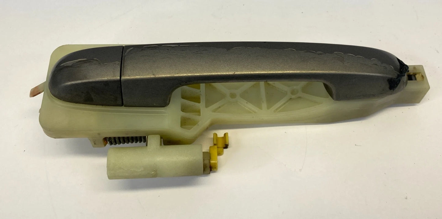 2010-2013 KIA FORTE REAR LEFT DRIVER SIDE EXTERIOR OUTER DOOR HANDLE GRAY OEM