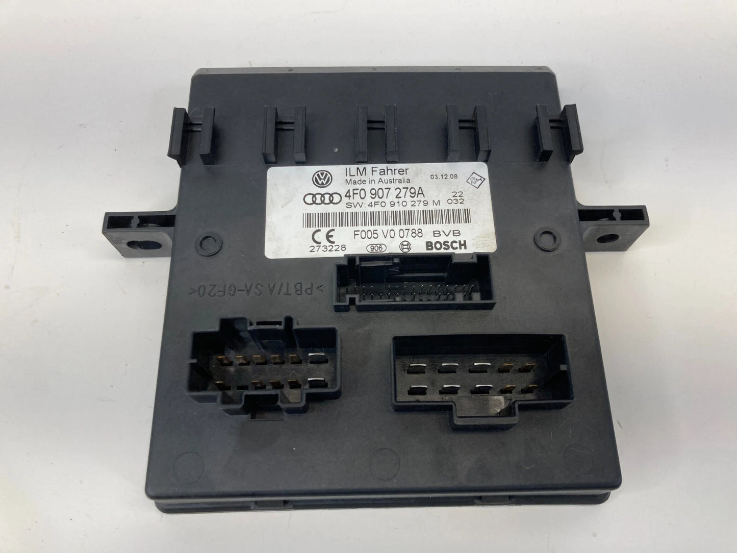 2009-2011 AUDI A6 QUATTRO ONBOARD POWER SUPPLY CONTROL MODULE 4F0907279A OEM