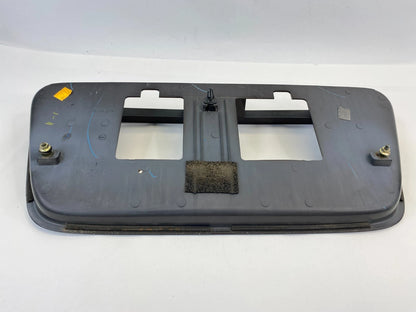 96-00 HONDA CIVIC COUPE REAR FINISH PANEL LICENSE PLATE TRIM 74890-S01-A000 OEM