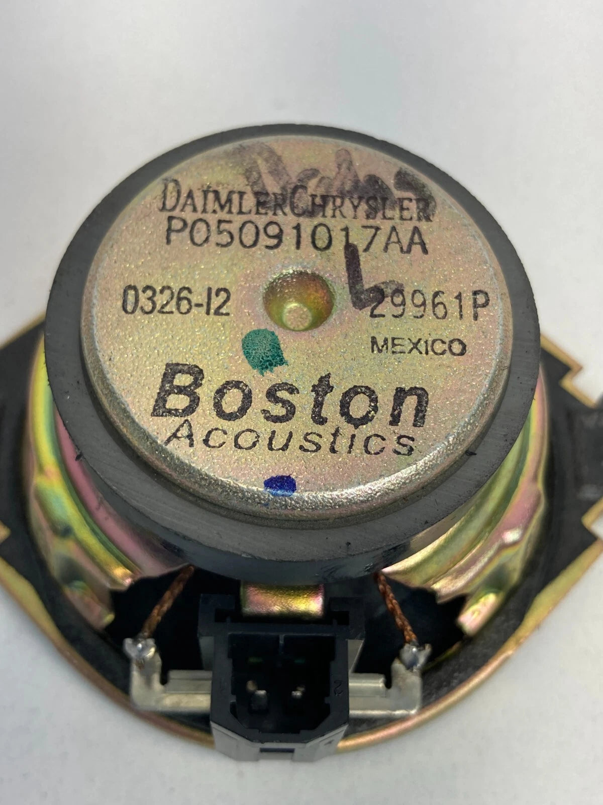 07-12 DODGE CALIBER LEFT SIDE INSTRUMENT PANEL TWEETER SPEAKER 05091017AA OEM