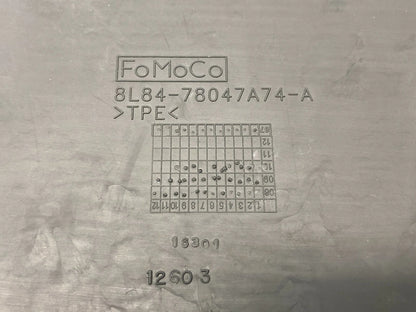 2008-2012 FORD ESCAPE CENTER CONSOLE RUBBER MAT TRAY INSERT 8L84-78047A74-A OEM