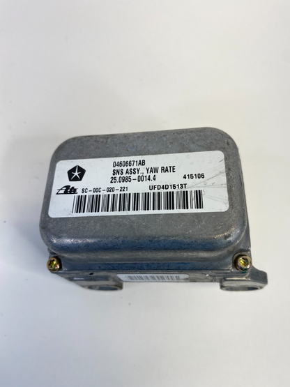 2005 2006 Dodge Magnum 3.5L Yaw Rate Stability Sensor Module 04606671AB OEM