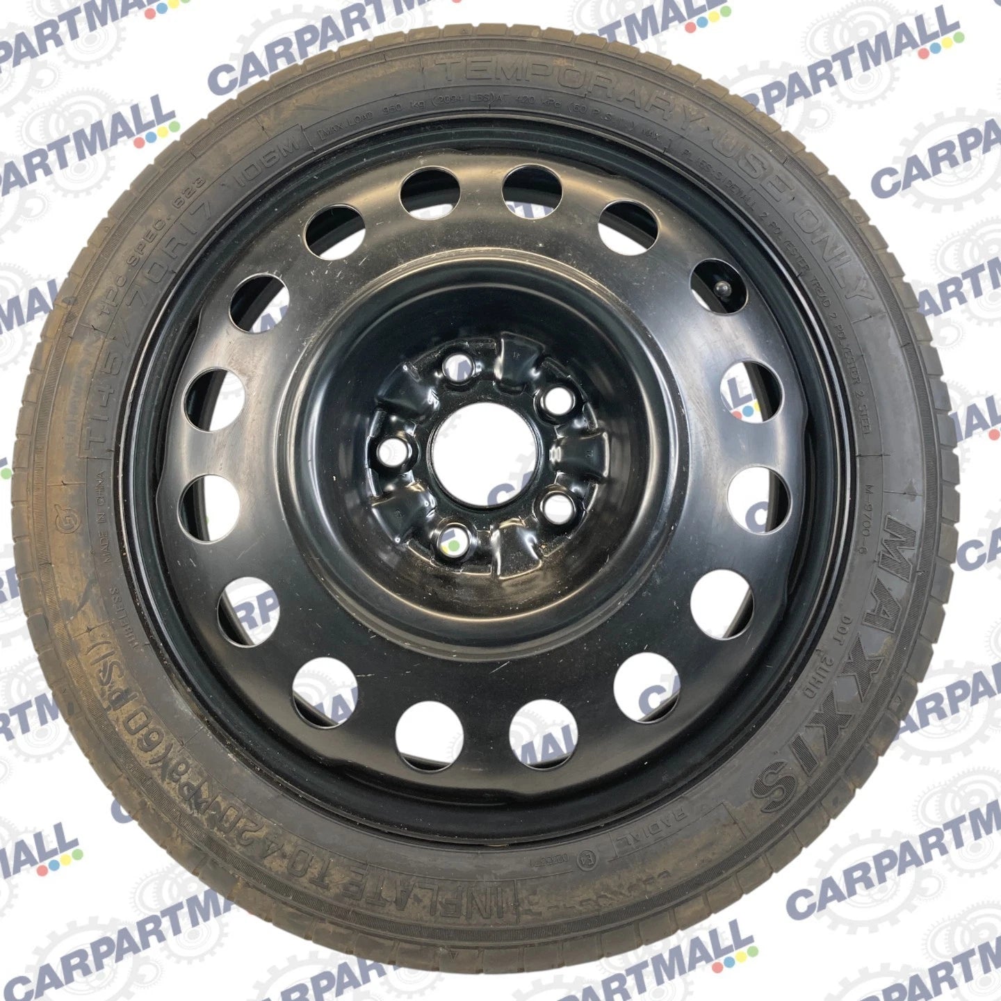 2010-2017 GMC TERRAIN CHEVY EQUINOX SPARE TIRE RIM WHEEL DONUT T145/70R17 106M