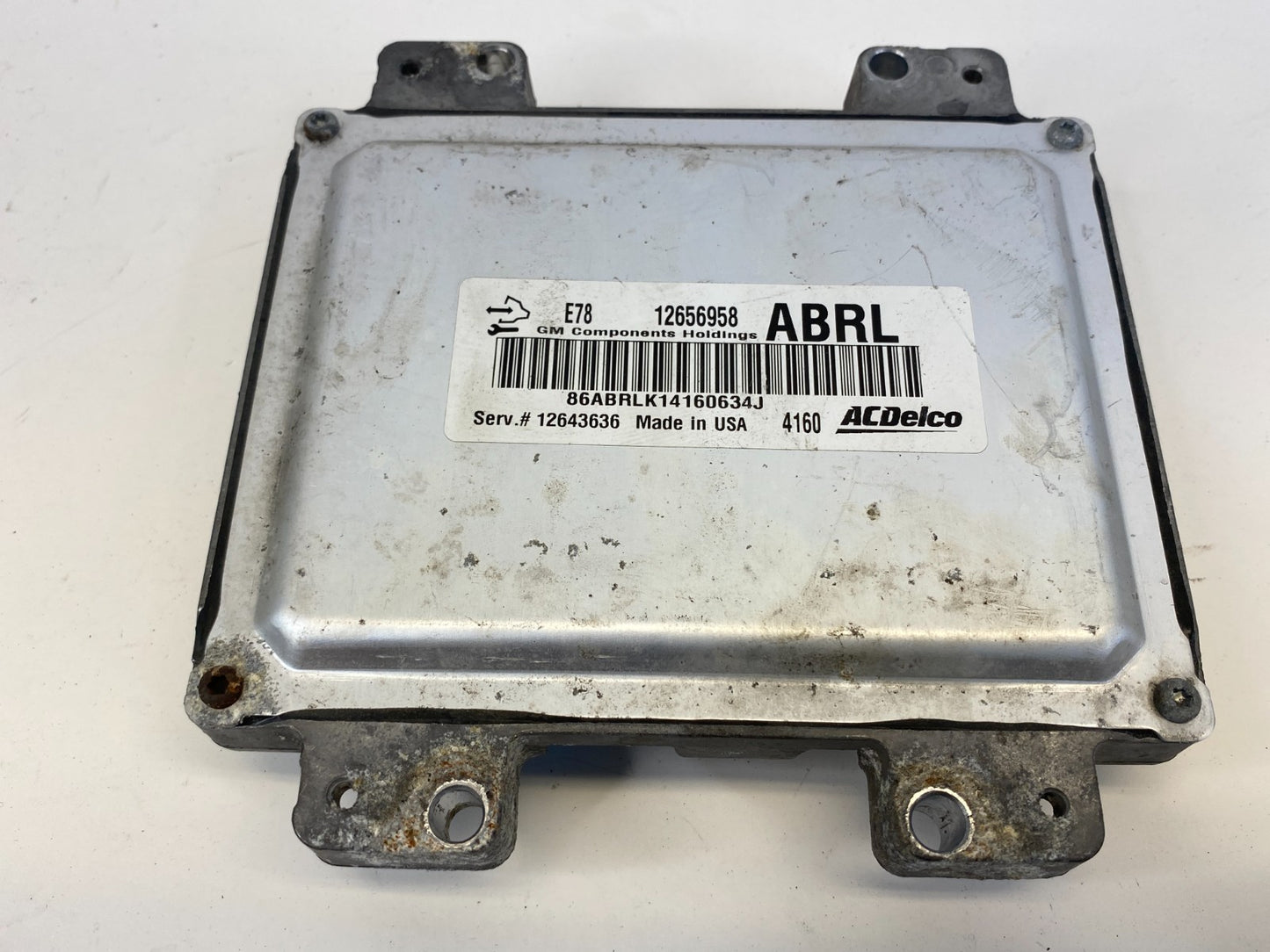 2012-2016 Chevrolet Cruze 1.4L Engine Computer Control Module ECM ECU 12656958