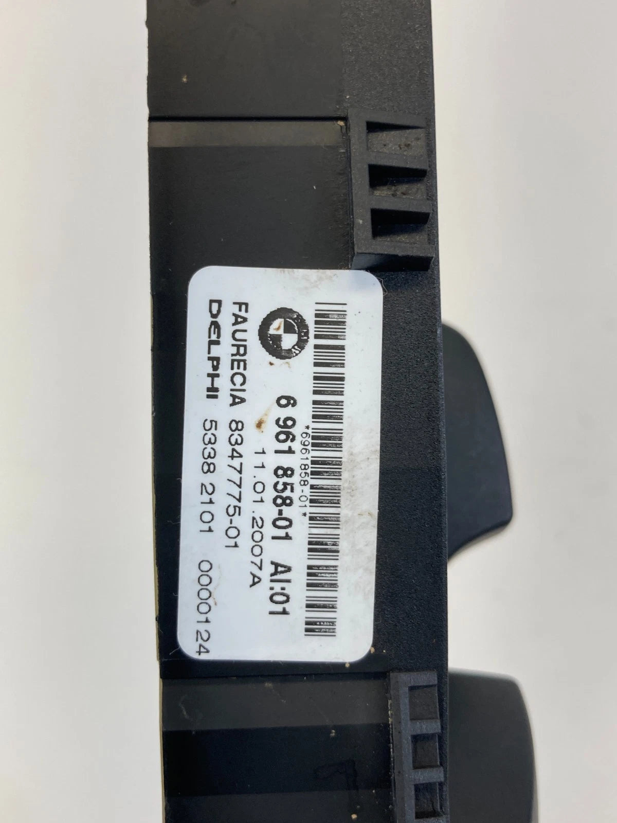 2004-2007 BMW 525I 530I FRONT RIGHT PASSENGER SEAT MEMORY SWITCH 6-961-858-01