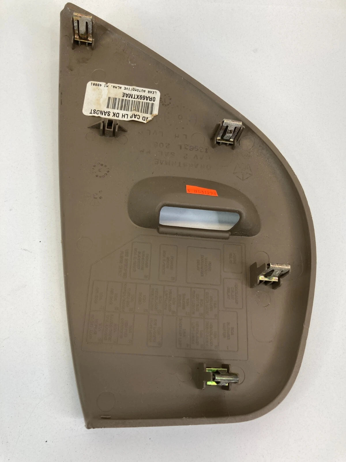 2001-2004 CHRYSLER SEBRING STRATUS DASH INSTRUMENT PANEL LEFT COVER CAP TRIM OEM