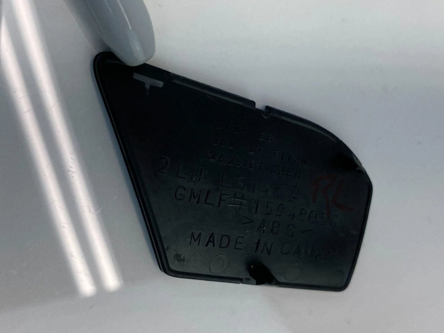 2009-2012 CHEVROLET TRAVERSE REAR LEFT DOOR HANDLE COVER BEZEL TRIM 15948056 OEM