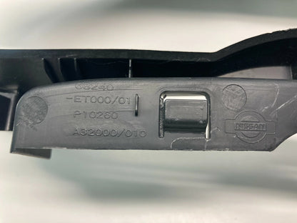 07-12 NISSAN SENTRA SPEEDOMETER INSTRUMENT CLUSTER BEZEL COVER LID 68240-ET000