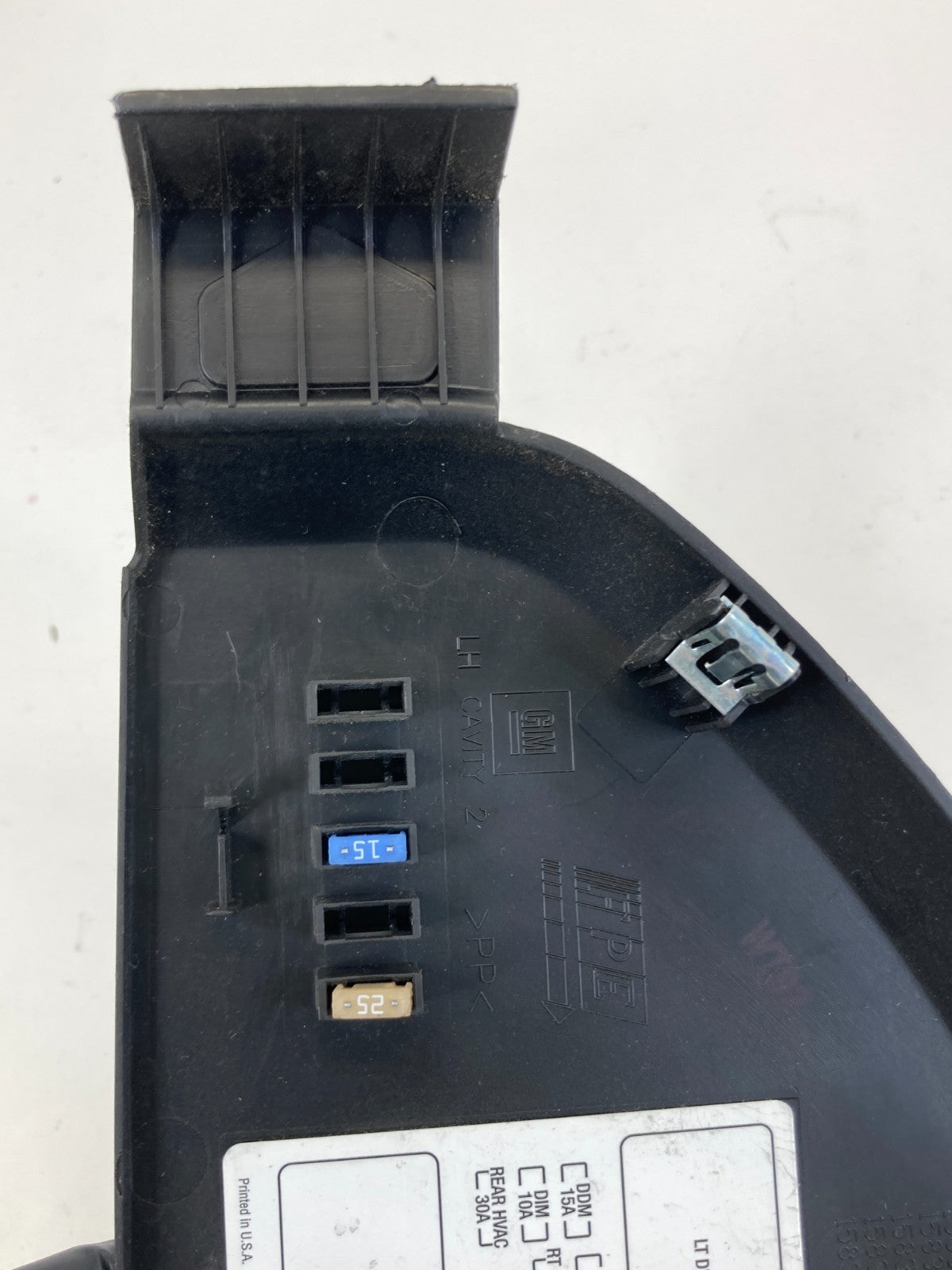 2007 GMC Yukon Chevrolet Tahoe Dash Left End Cap Cover Bezel Trim 15839736 OEM