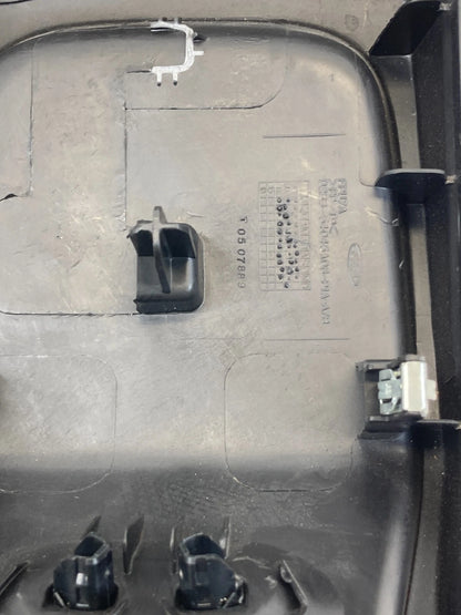 14-19 FORD FIESTA REAR CENTER CONSOLE REAR PANEL W/ POWER OUTLET D2BB54045A06
