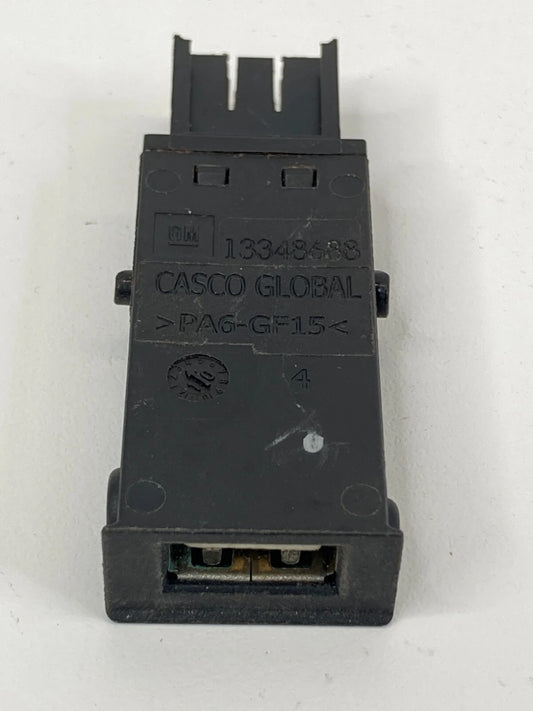 2011 BUICK REGAL CENTER CONSOLE AUX USB PORT SOCKET 13348688 OEM