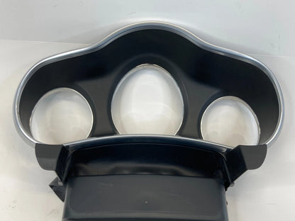 11-14 DODGE AVENGER SPEEDOMETER CLUSTER UPPER SHROUD TRIM BEZEL 1TE061X9AB OEM