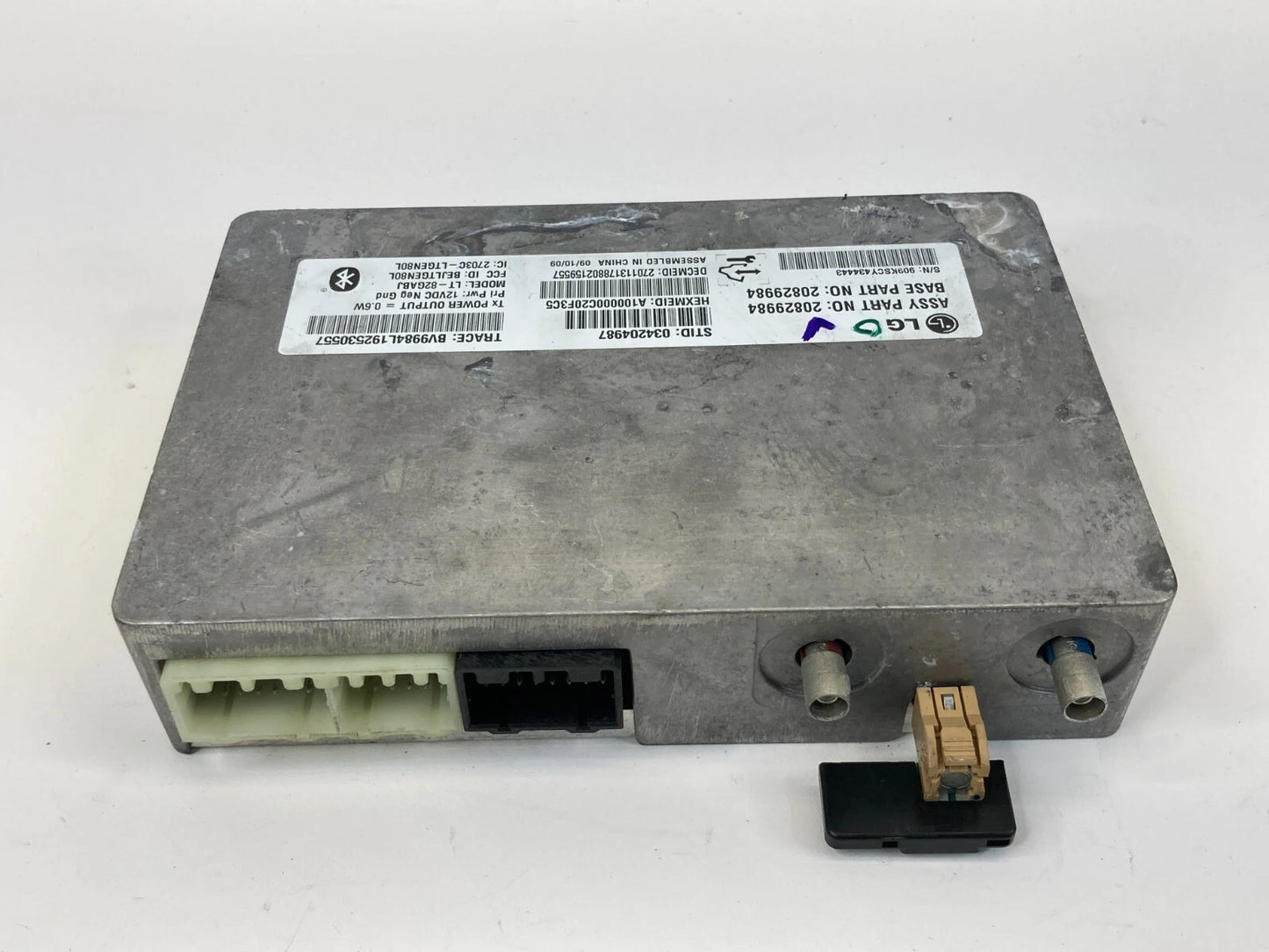 2010 BUICK ENCLAVE BLUETOOTH ONSTAR INTERFACE TELEMATIC MODULE UNIT 20829984 OEM