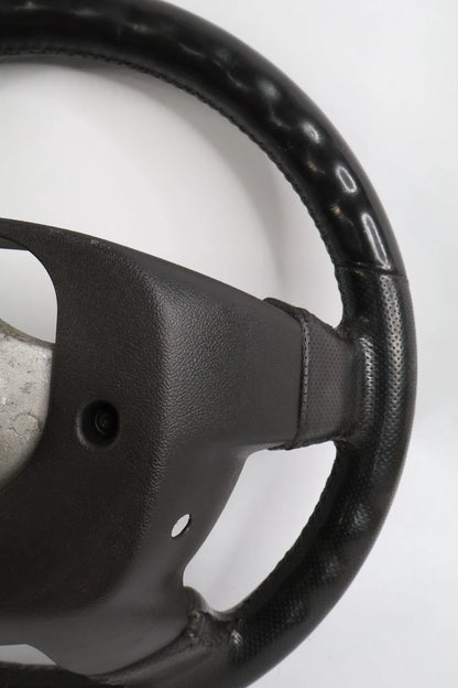 2006-2010 HUMMER H3 BLACK LEATHER STEERING WHEEL W/O CRUISE CONTROL ASSEMBLY OEM