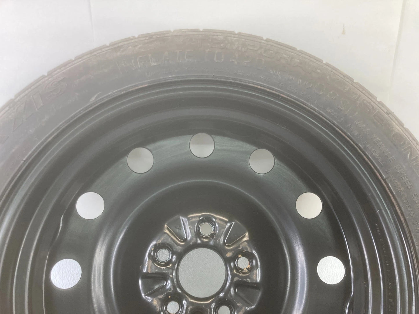 10-12 LINCOLN MKT EMERGENCY COMPACT SPARE TIRE DONUT WHEEL T155/70D17 110M OEM
