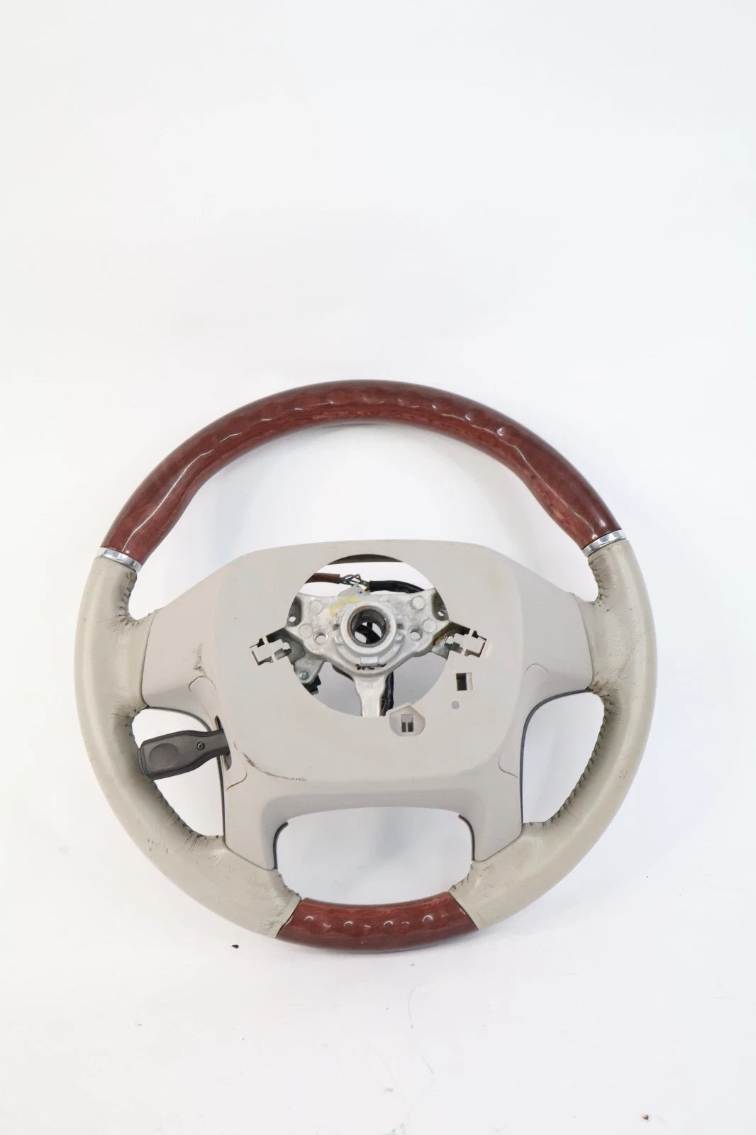 2011-2015 TOYOTA SIENNA STEERING WHEEL W CRUISE & AUDIO CONTROL LEATHER WOOD OEM