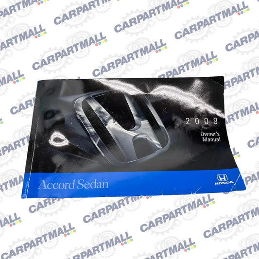 2009 09 HONDA ACCORD SEDAN OWNER'S MANUAL GUIDE BOOK OEM