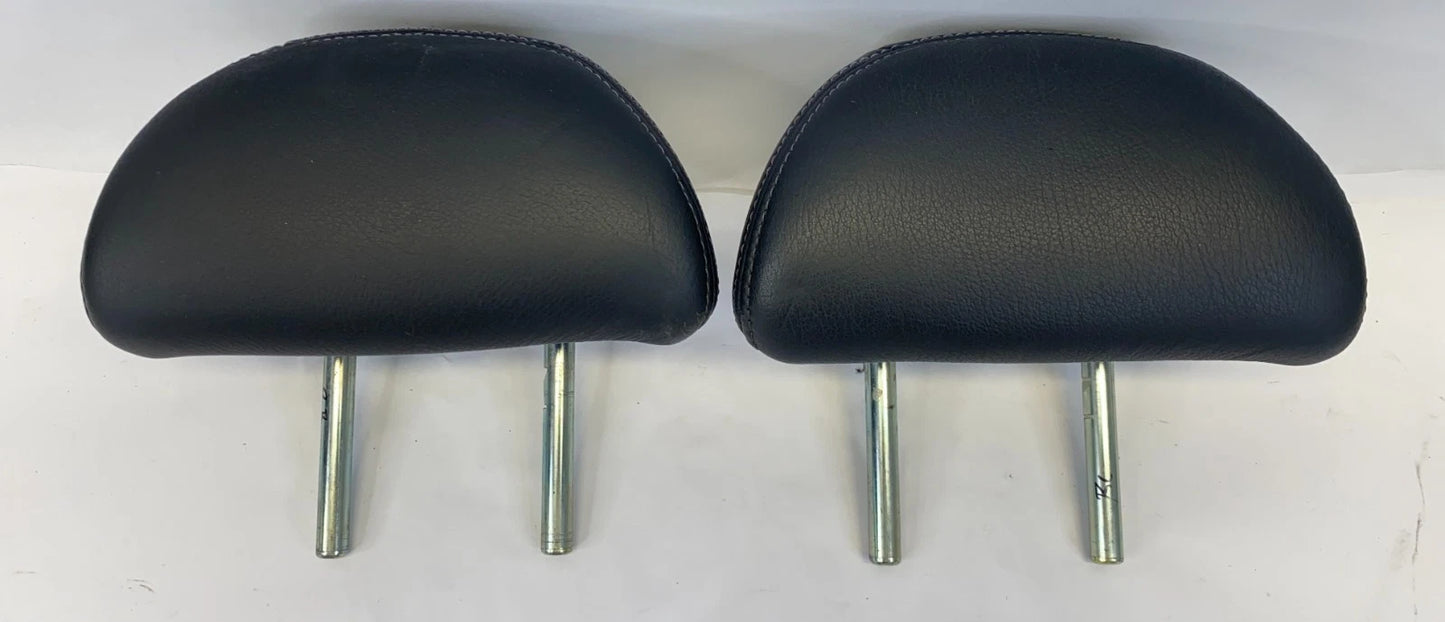 03-07 HONDA ACCORD COUPE REAR RIGHT & LEFT SEAT HEADREST HEAD REST SET PAIR OEM