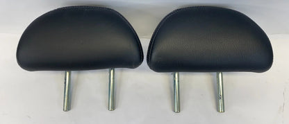 03-07 HONDA ACCORD COUPE REAR RIGHT & LEFT SEAT HEADREST HEAD REST SET PAIR OEM