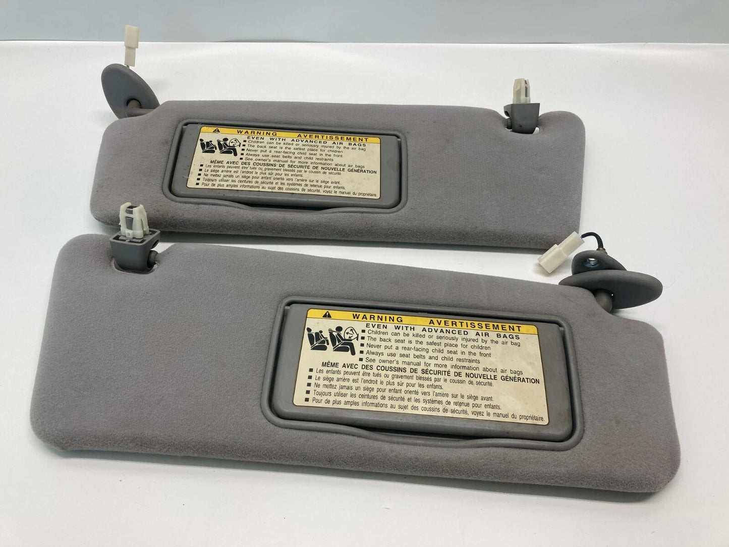 2005 2006 LEXUS ES330 ES 330 SUNVISOR SUN VISOR SHADE LEFT & RIGHT PAIR SET OEM