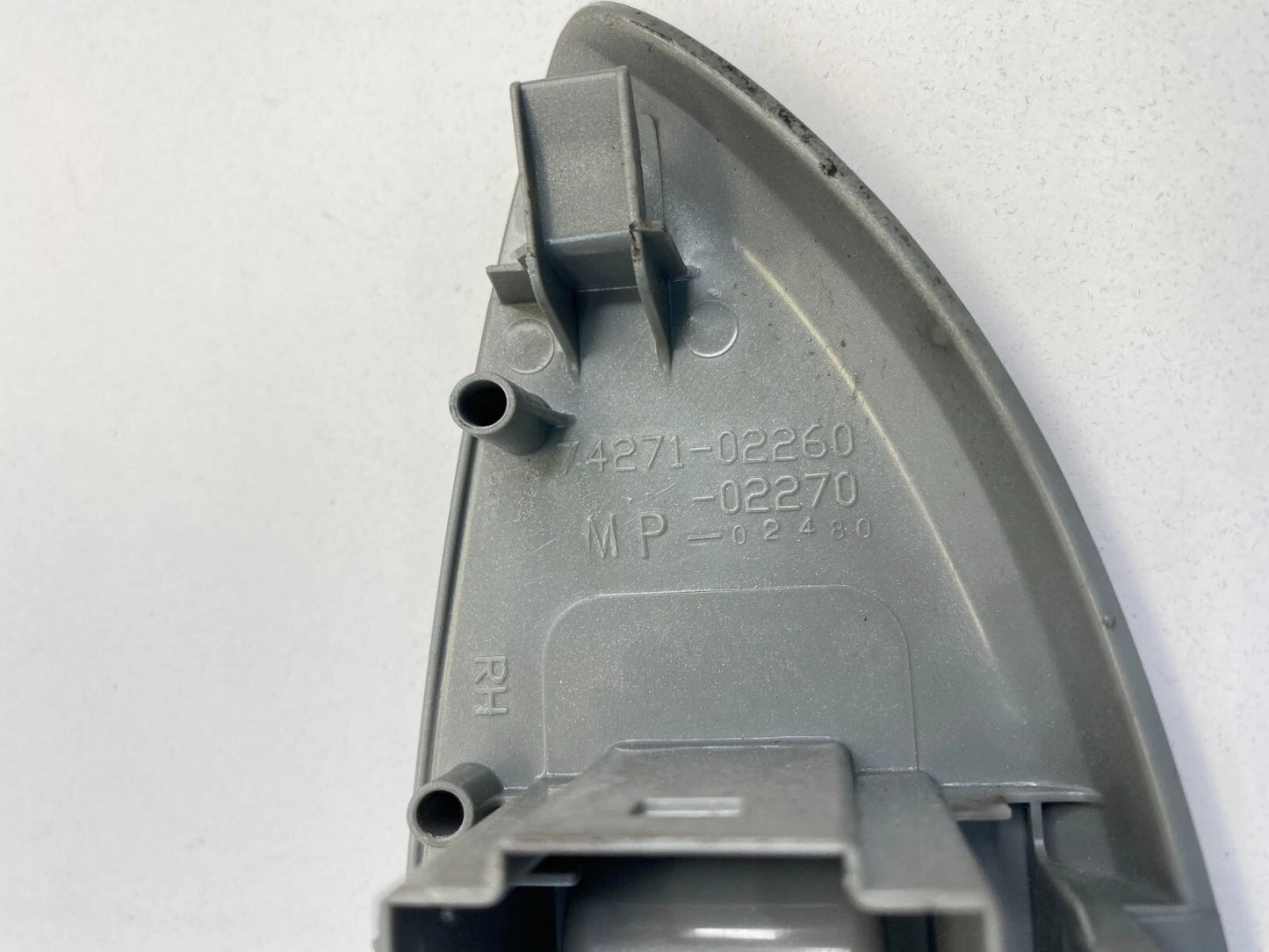 2011-2013 TOYOTA COROLLA REAR RIGHT WINDOW SWITCH BEZEL TRIM 74271-02260 OEM