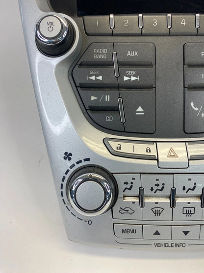10 11 CHEVY EQUINOX AC HVAC CLIMATE CONTROL SWITCH RADIO DASH SCREEN 20920042