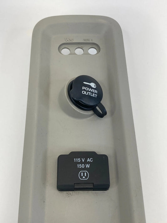 2008-2016 CHRYSLER TOWN & COUNTRY RR AUX POWER OUTLET PANEL OEM FACTORY 1JZ83TRM