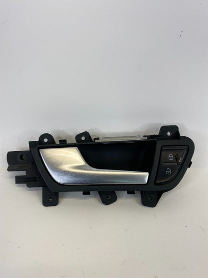 2009-2016 Audi A4 Quattro Front Left Side Interior Door Handle w/ Lock Switch