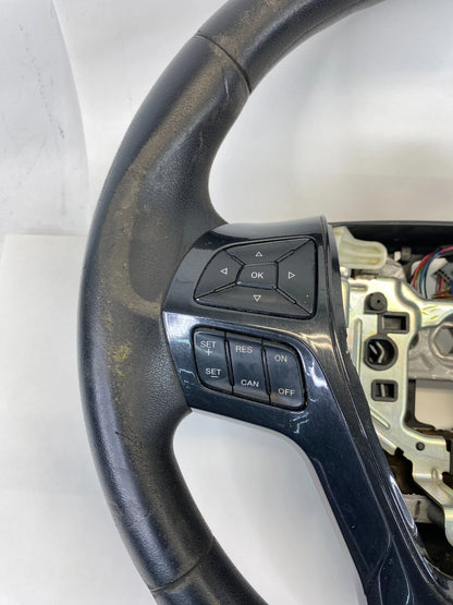 2016-2019 FORD INTERCEPTOR UTILITY STEERING WHEEL W AUDIO & CRUISE CONTROLS OEM