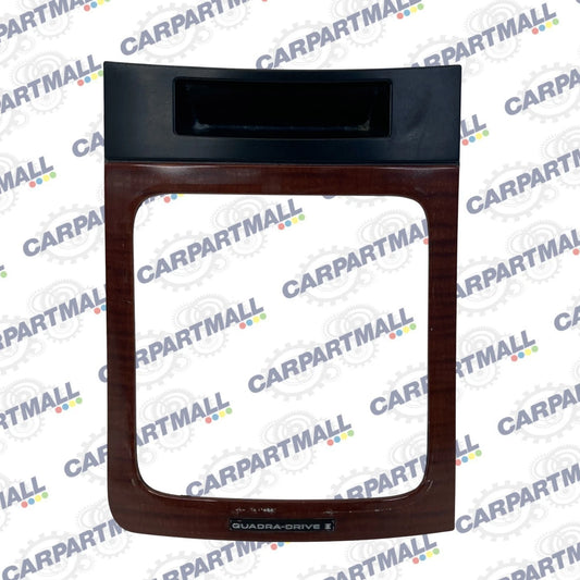 2005 2006 2007 JEEP GRAND CHEROKEE 4WD CENTER CONSOLE SHIFTER BEZEL TRIM WOOD