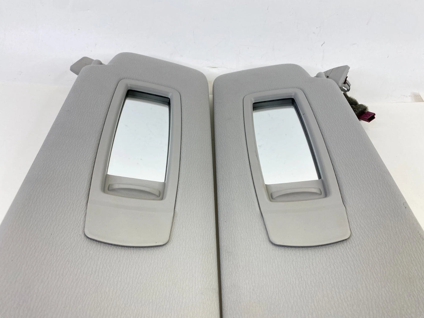 2011-2017 BMW X3 FRONT LEFT & RIGHT WINDSHIELD SUN VISOR SUNVISOR SET PAIR OEM