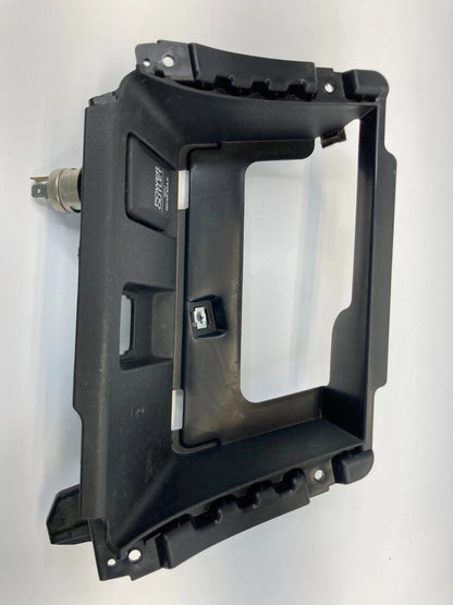 13-15 HONDA CIVIC LX SEDAN CENTER CONSOLE TRAY POWER OUTLET BEZEL 77295-TR6-C0