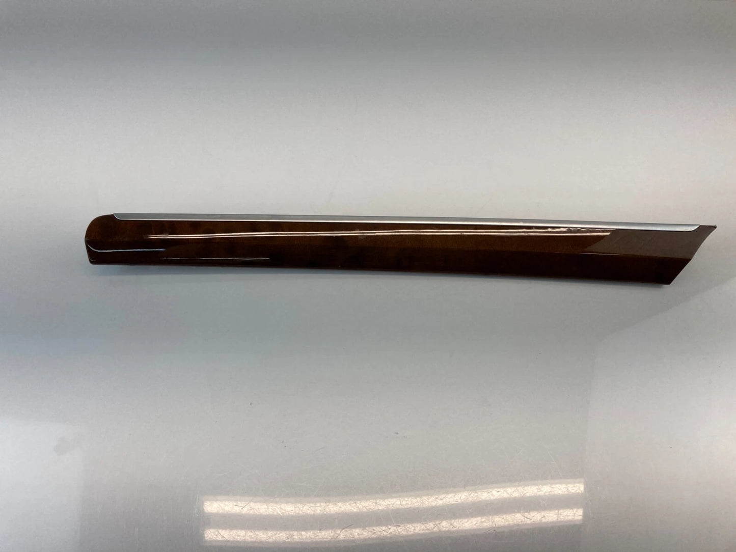 07-15 AUDI Q7 REAR LEFT INNER DOOR PANEL TRIM BEZEL MOLDING WOOD 4L0-867-419