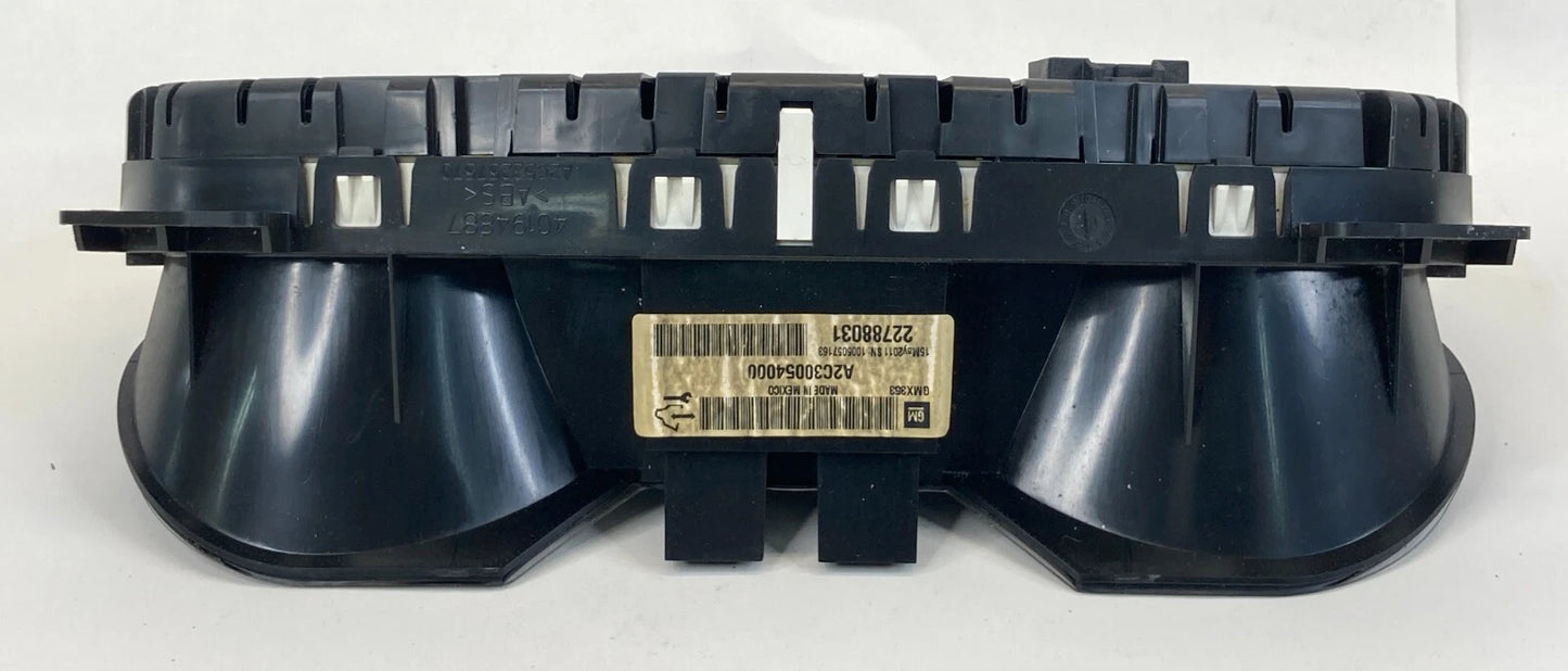 2011 BUICK LACROSSE SPEEDOMETER INSTRUMENT CLUSTER GAUGES 173K 22788031 OEM