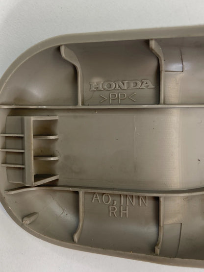 06-11 HONDA CIVIC FRONT RIGHT SEAT RAIL TRACK INNER BOLT TRIM COVER BEZEL OEM