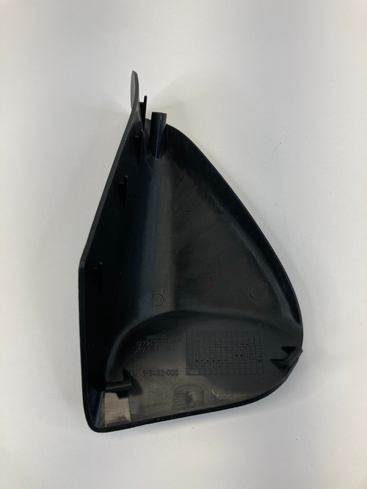 03-11 Saab 9-3 Sedan Front Right Passenger Interior Door Corner Cover 12794345