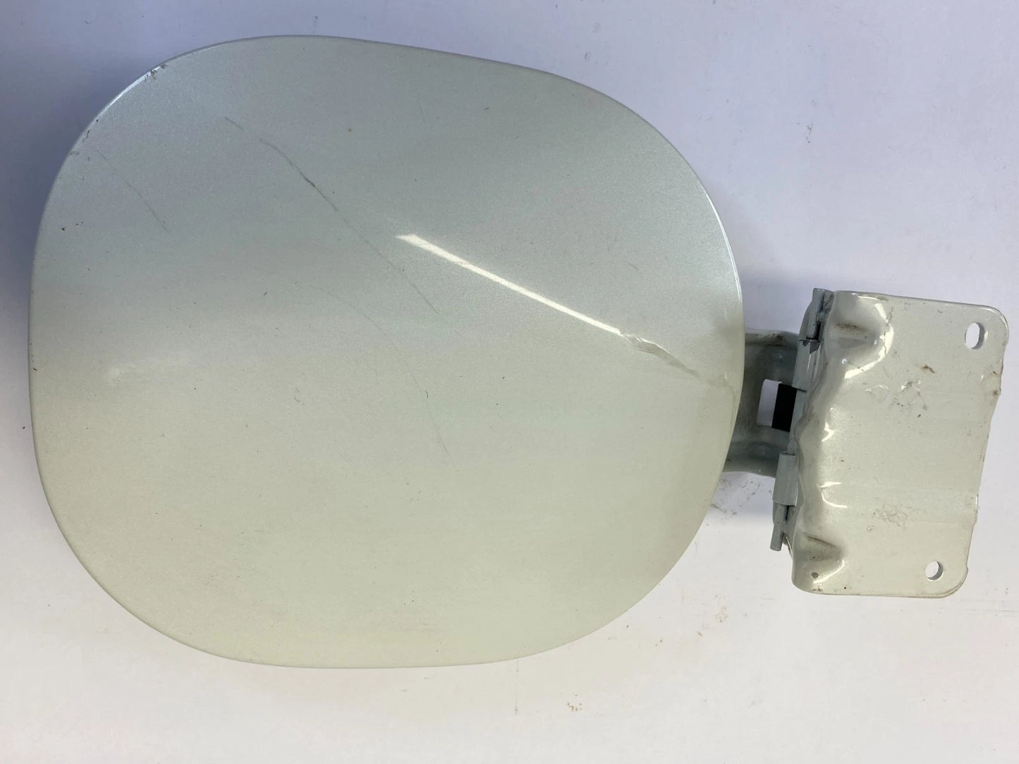 2009-2014 NISSAN MURANO WHITE GAS FUEL FILLER DOOR TANK LID COVER FLAP OEM