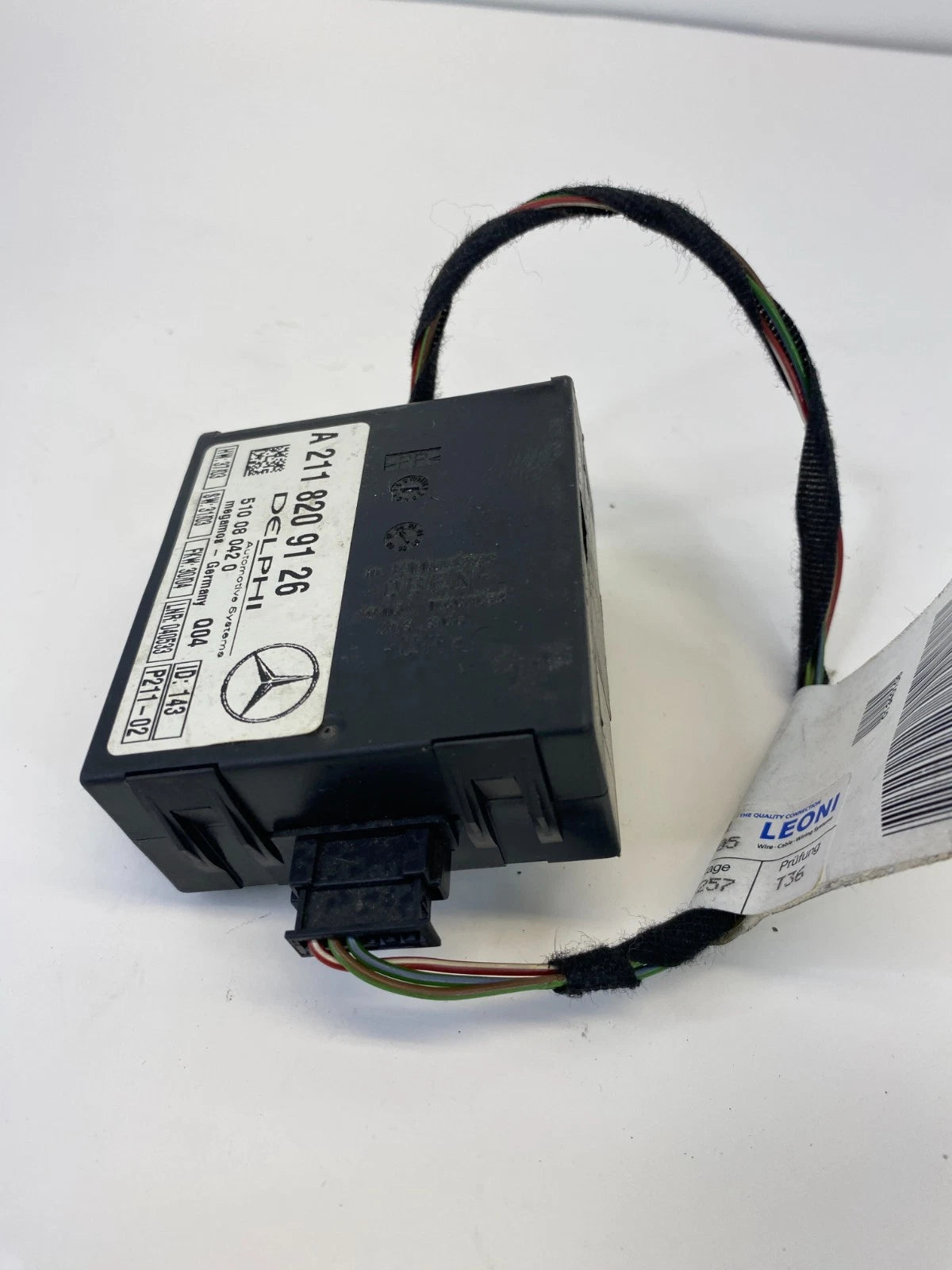 2001-2005 MERCEDES-BENZ C240 W203 ANTI-THEFT ALARM CONTROL MODULE 2118209126 OEM