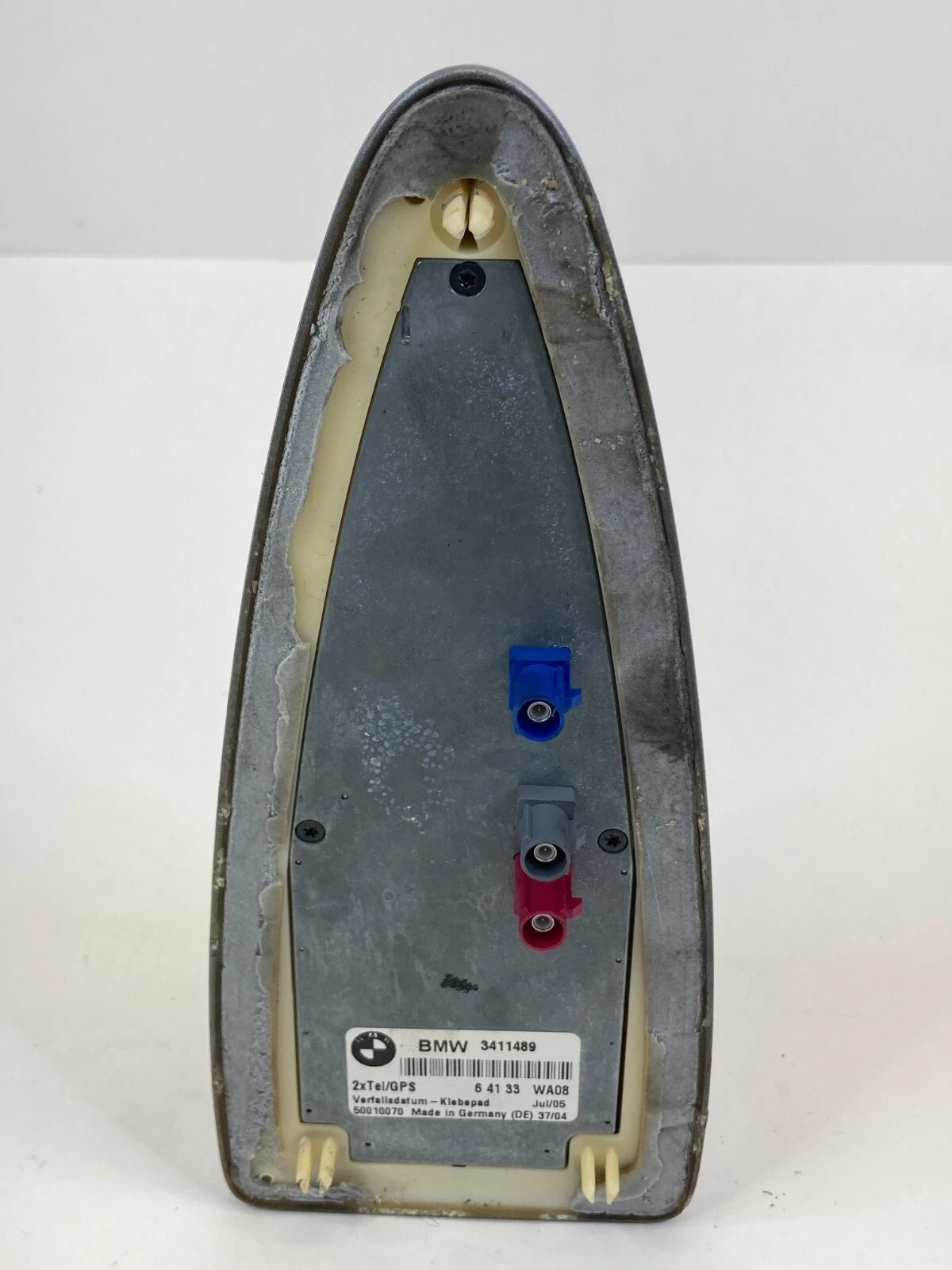 2004-2010 BMW X3 SHARK FIN RADIO ANTENNA BASE SILBERGRAU METALLIC 341148 OEM