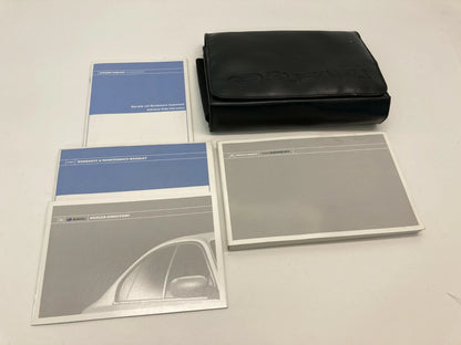 2007 SUBARU IMPREZA OWNER'S MANUAL WARRANTY MAINTENANCE SUPPLEMENT W/ CASE OEM