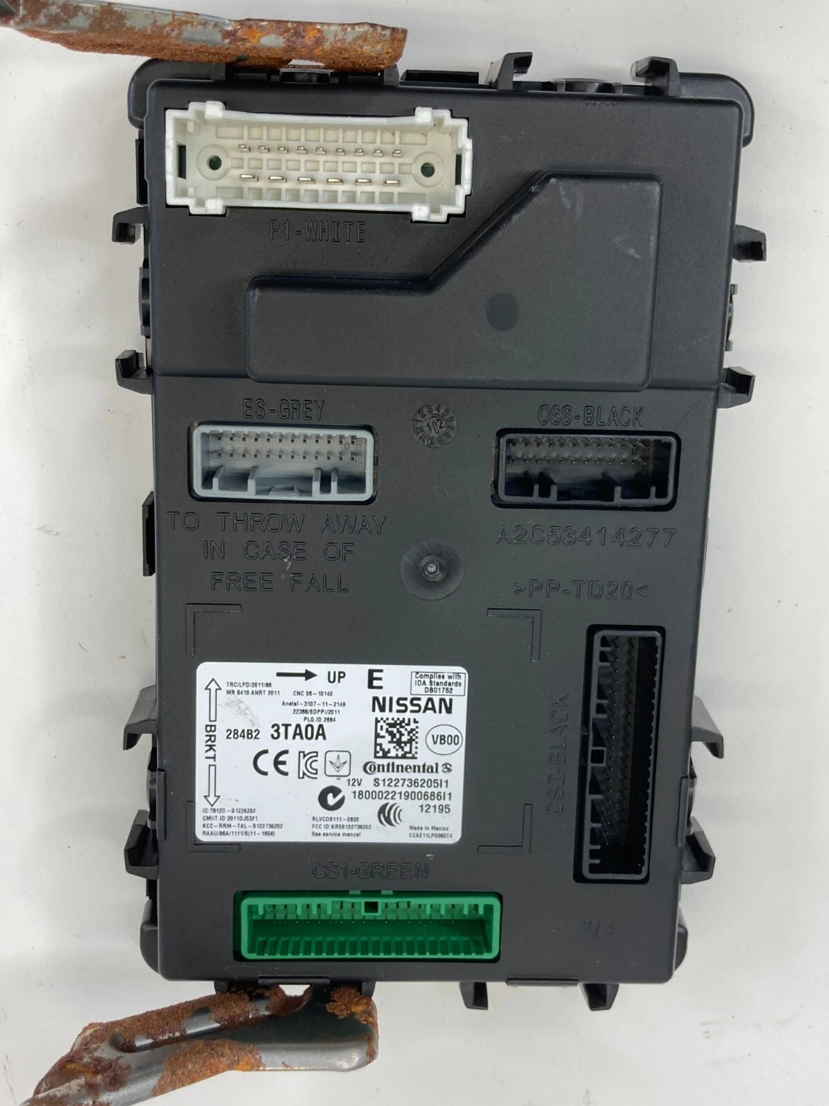 2013-2017 NISSAN ALTIMA BODY COMPUTER CONTROL MODULE BCM BCU 284B2-3TA0A OEM