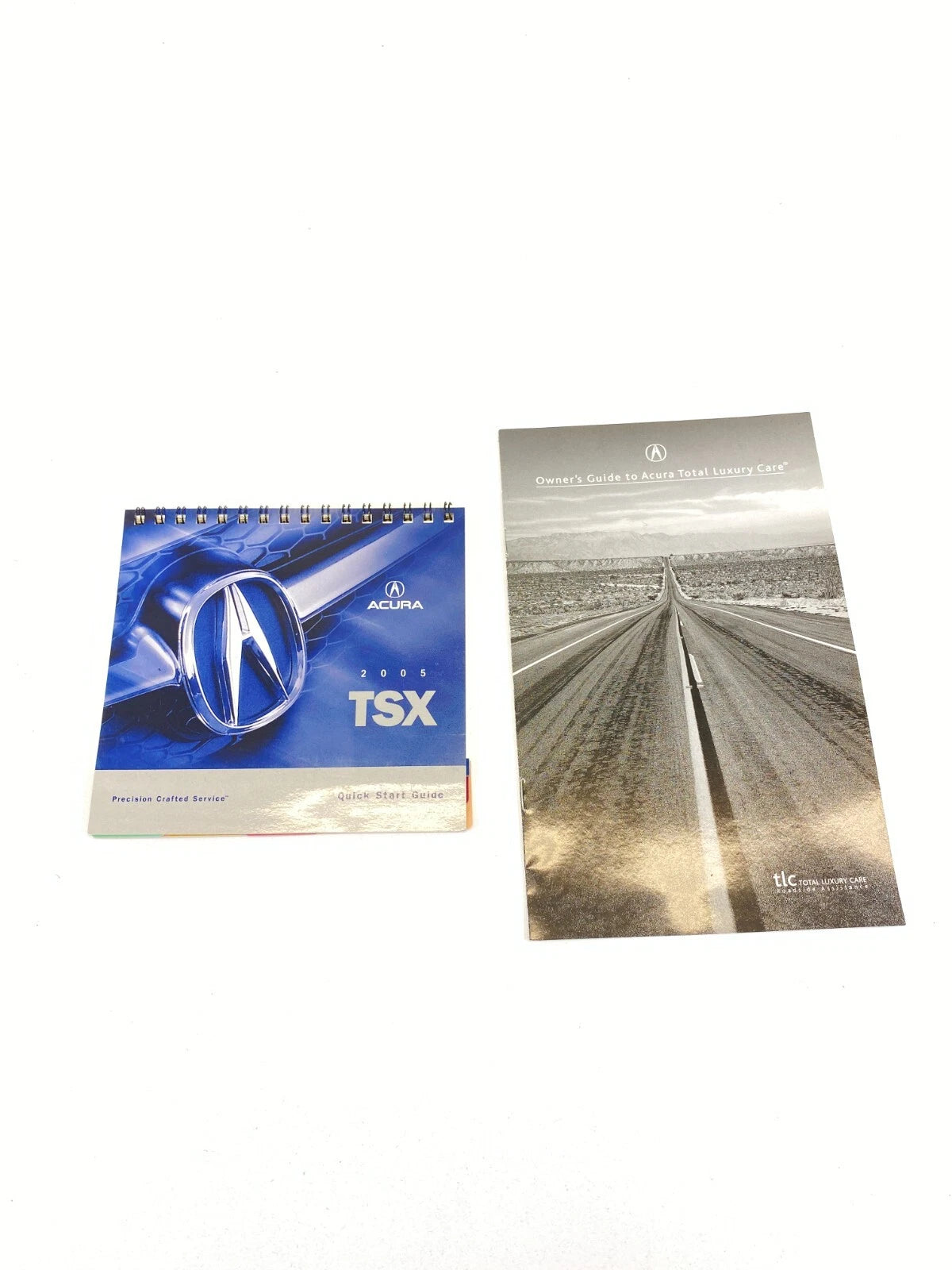 2005 ACURA TSX OWNERS MANUAL WARRANTY INFORMATION MAINTENANCE GUIDE SET W/ CASE