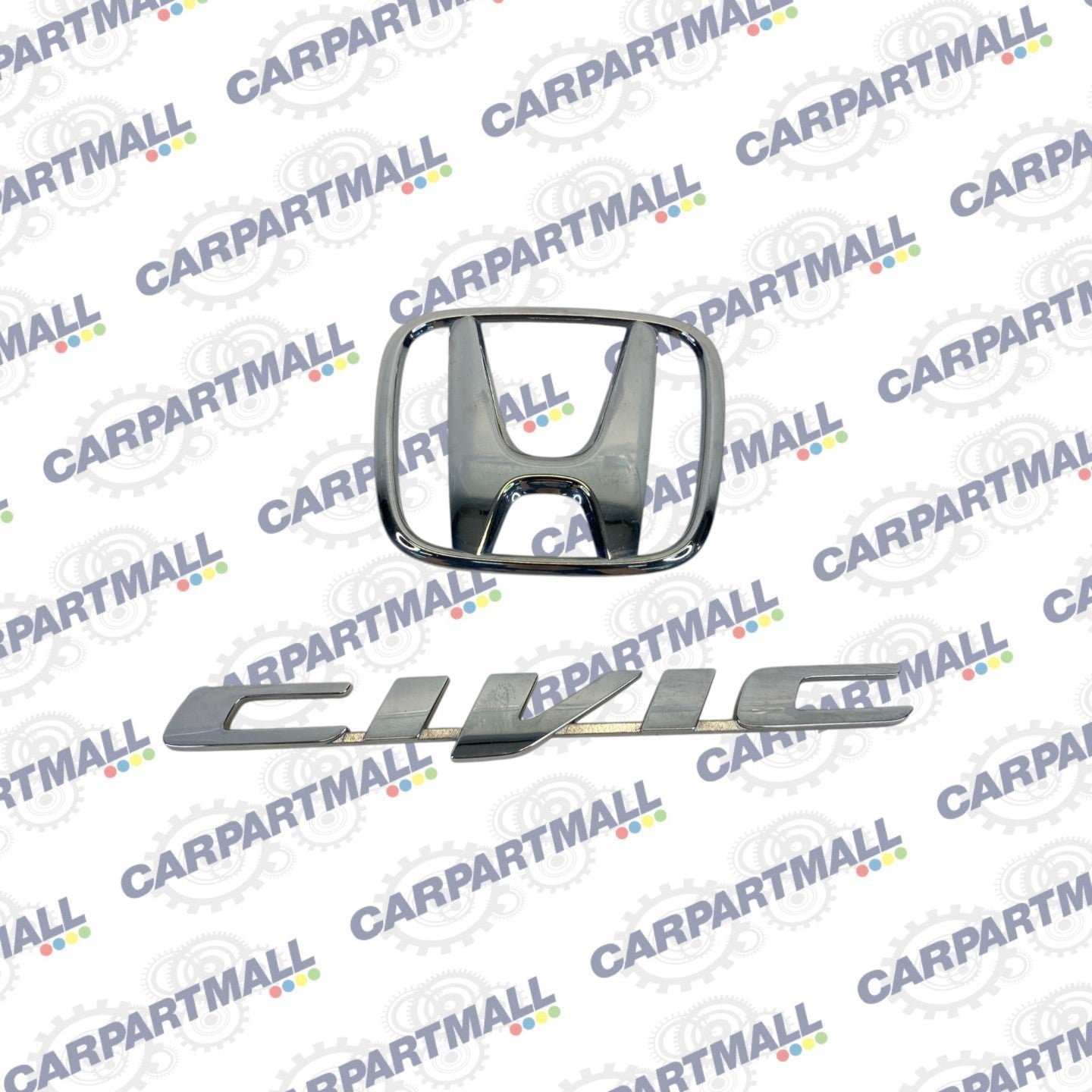 2013-2015 Honda Civic Rear Trunk Lid Emblem Logo Badge Chrome 75701-TR6-0030 OEM