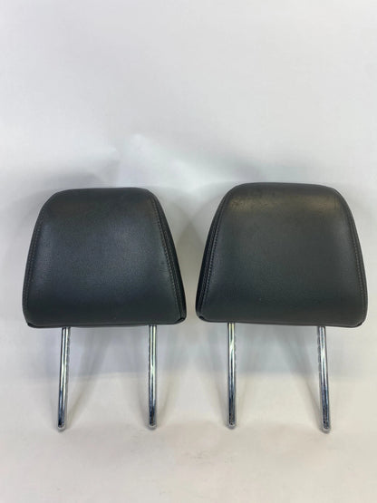 2013-2017 HONDA ACCORD SEDAN FRONT SEAT HEADREST SET LEFT & RIGHT BLACK LEATHER