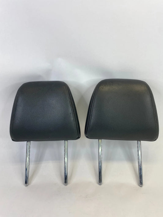 2013-2017 HONDA ACCORD SEDAN FRONT SEAT HEADREST SET LEFT & RIGHT BLACK LEATHER