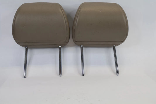 2009-2011 HONDA CIVIC SEDAN HEADREST SET FRONT LEFT RIGHT LEATHER BEIGE OEM