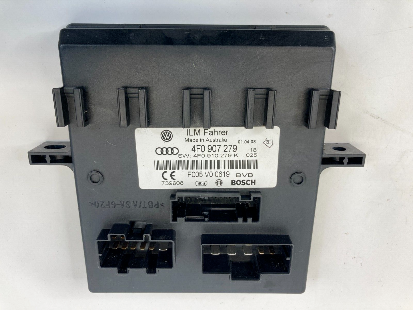 2005-2008 Audi A6 3.2L 24V Onboard Supply Control Module Fuse Box 4F0907279 OEM