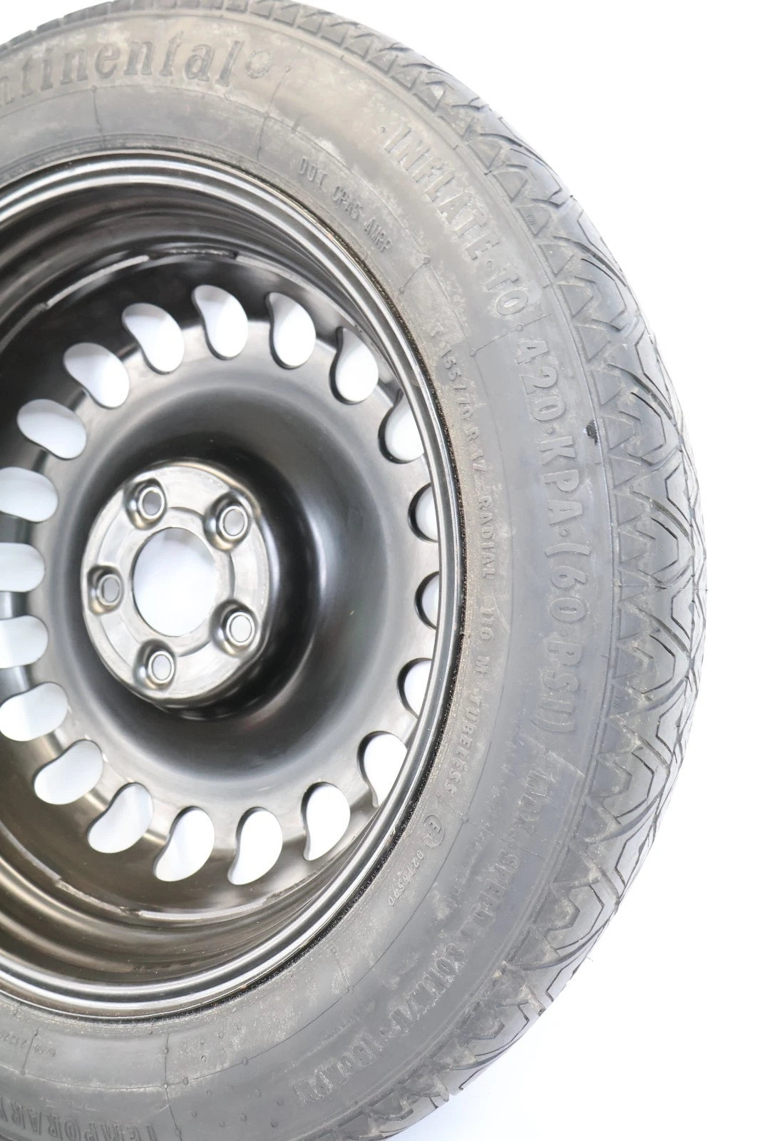 2014-2016 MERCEDES-BENZ E350 EMERGENCY SPARE TIRE COMPACT DONUT T155/70/R17 110M