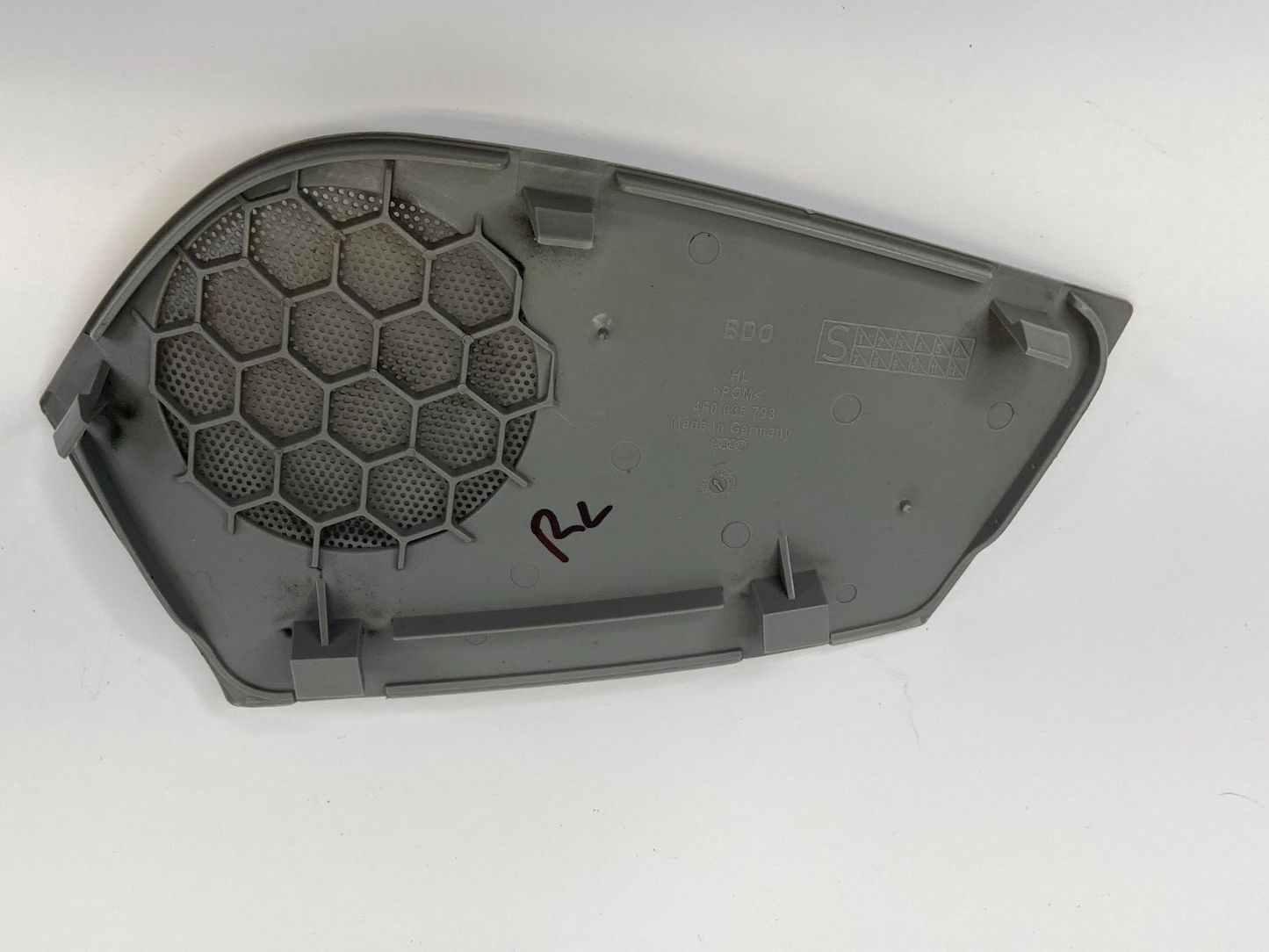 2005-2011 Audi A6 Quattro Rear Left Side Door Speaker Cover Grille 4F0-035-793