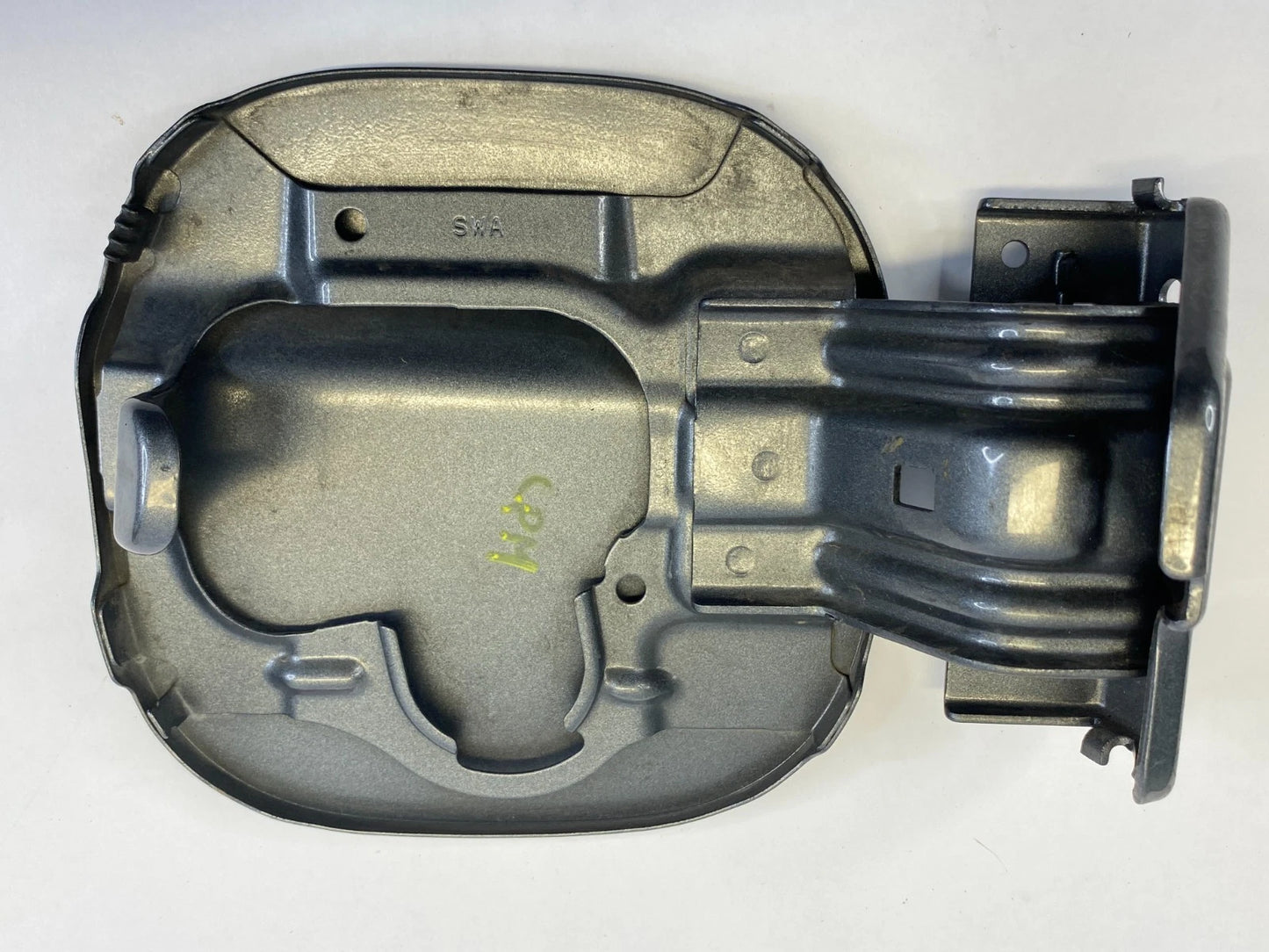 2007-2011 HONDA CR-V FUEL FILLER GAS DOOR LID FLAP WITH HINGE GRAY OEM